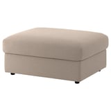 FINNALA Reposapiés con almacenaje, Tallmyra beige