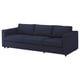 FINNALA Sofá cama, Orrsta negro-azul
