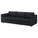 FINNALA Sofá cama, Tallmyra negro/gris