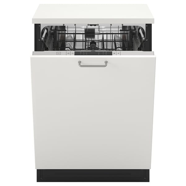 FLÅBODA Lavaplatos integrado, apto para panel, 24 "