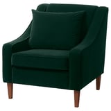 FLINSHULT Sillón, Djuparp verde oscuro