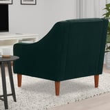 FLINSHULT Sillón, Djuparp verde oscuro