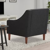FLINSHULT Sillón, Gunnared gris oscuro