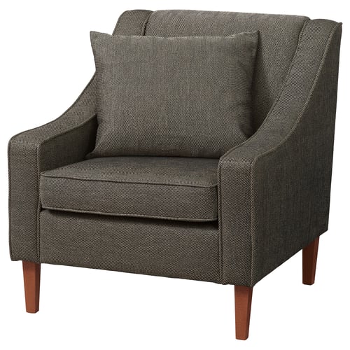 FLINSHULT Sillón, marrón/beige