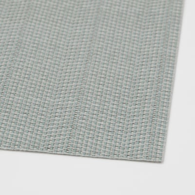 FLYGFISK Mantel individual, verde claro, 15x12 "