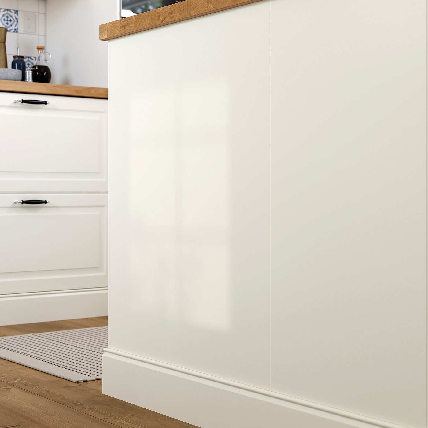 FÖRBÄTTRA panel lateral, color hueso, 25x30