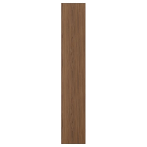FÖRBÄTTRA Panel lateral, marrón efecto de nogal, 15x90 "
