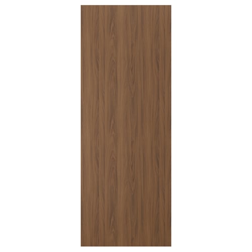 FÖRBÄTTRA Panel lateral, marrón efecto de nogal, 36x96 "