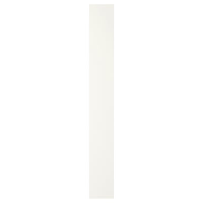 FORSAND Puerta con bisagras, blanco, 9 7/8x90 3/8 "