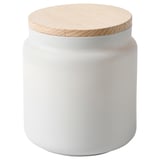 FRAMFÄRD Vela perfumada vaso tapa/2 mechas, ropa limpia/vidrio esmerilado blanco, 70 hr