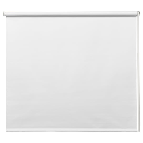 FRIDANS Persiana enrollable opaca, blanco, 36x76 ¾ "