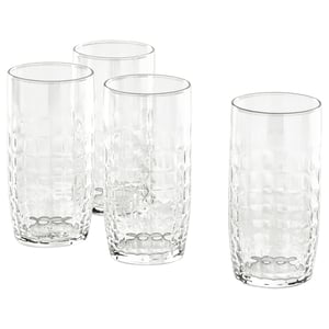 FRÖJDA Vaso, vidrio transparente, 14 oz