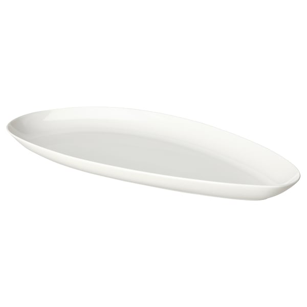 FRÖJDEFULL Fuente de servir, blanco, 16x7 "