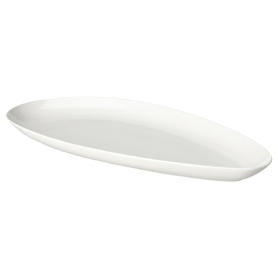 FRÖJDEFULL Fuente de servir, blanco, 16x7 "