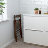 FRÖSVI Silla plegable, marrón