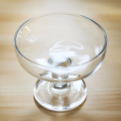 FRUKTDUVA Copa de champán, vidrio transparente, 8 oz