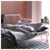 FYRESDAL Estructura de diván, blanco, Tamaño twin