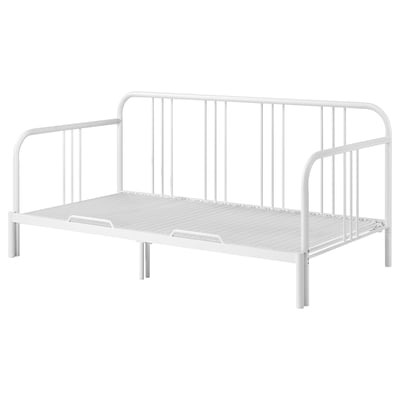 FYRESDAL Estructura de diván, blanco, Tamaño twin