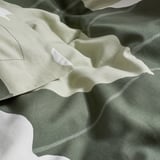 GETRUTA Juego de edredón, verde/blanco, Twin/Twin extra largo