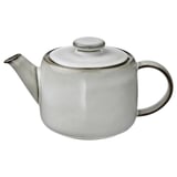 GLADELIG Tetera, gris, 1.3 qt