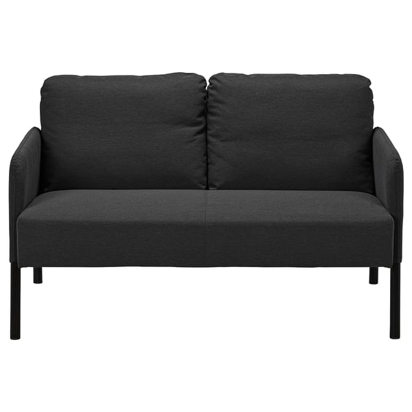 GLOSTAD Sofá de 2 plazas, Knisa gris oscuro