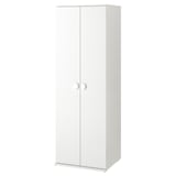 GODISHUS Armario, blanco, 23 5/8x21 1/4x70 1/8 "