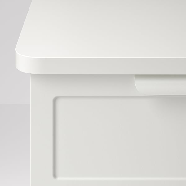 GRÅFJÄLLET Mesita de noche de pared, blanco, 16 1/2x11 3/8x12 1/4 "