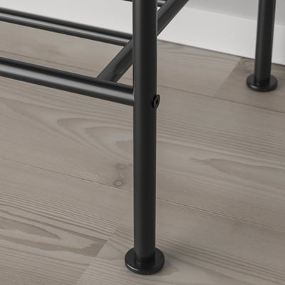 GRÅFJÄLLET Perchero+zapatero, antracita, 35 3/8x14 1/8x68 7/8 "