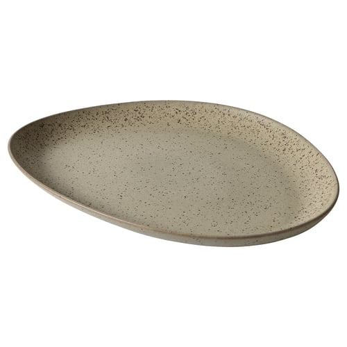 GRÅRÄV Fuente de servir, verde-gris, 15 "