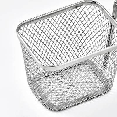 GRILLTIDER Canasta de servir, acero inoxidable