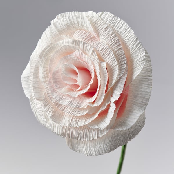 GULDSPETT Flor artificial, papel/Rosa rosado, 19 ¾ "