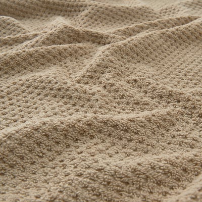 GULVIAL Toalla de baño, beige, 39x59 "