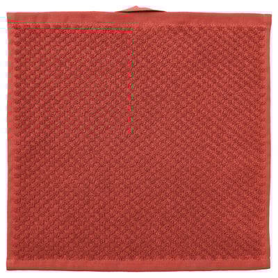GULVIAL Toallita, marrón rojizo, 12x12 "