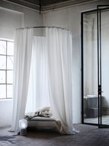 GUNNLAUG Cortina absorción sonido, blanco, 57x98 "
