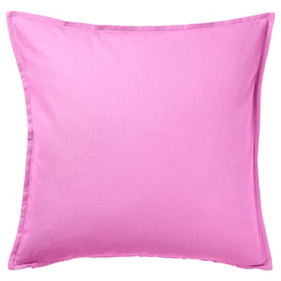 GURLI Funda para cojín, rosado, 20x20 "