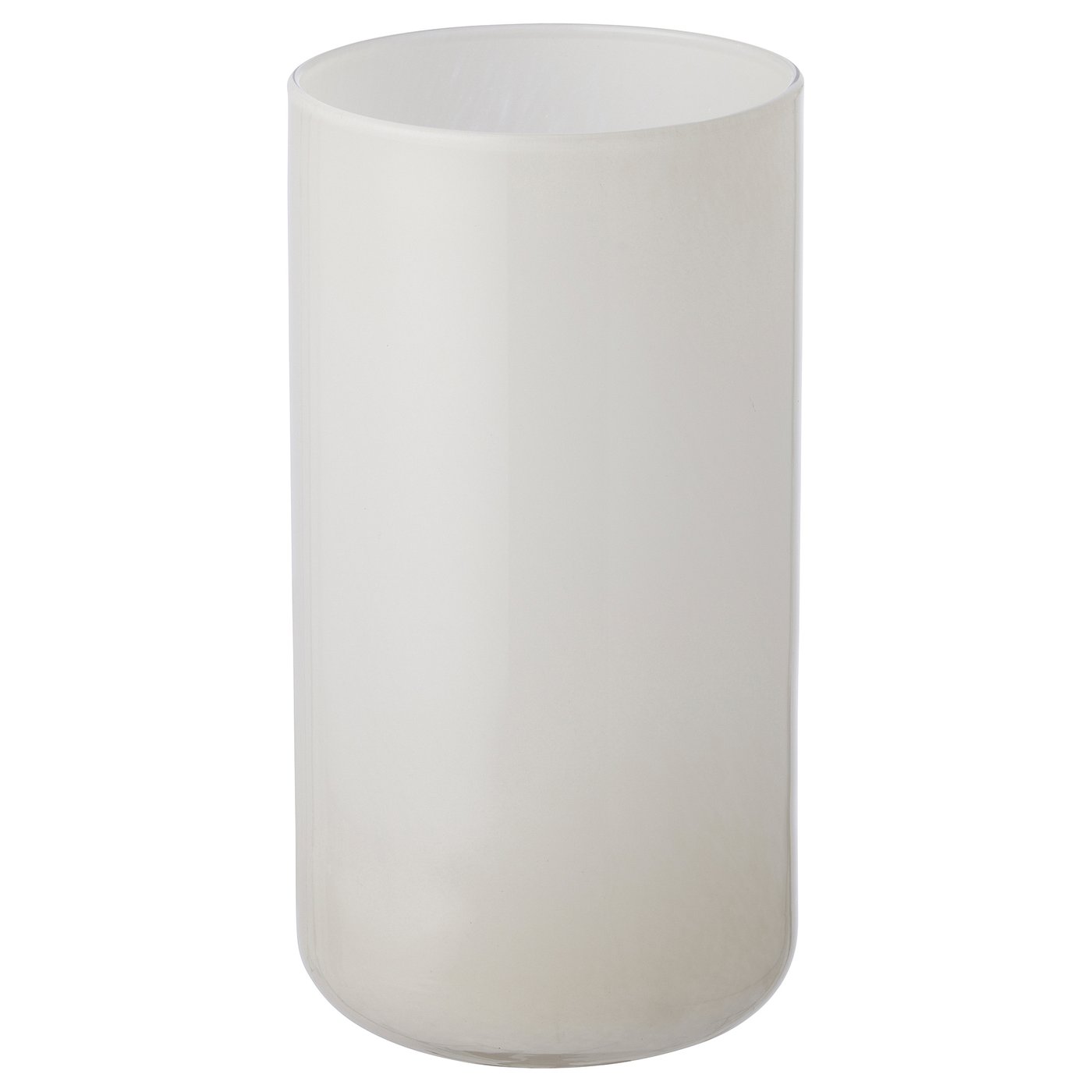 HÄCKOXEL Florero, blanco, 7 ¾ "