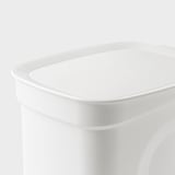 HÄCKSAX Cubo con pedal, blanco, 2 gal