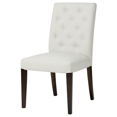 HANSOLLE Silla, negro-marrón
