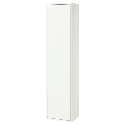 HAVBÄCK Gabinete alto+puerta, blanco, 18x15x77 "