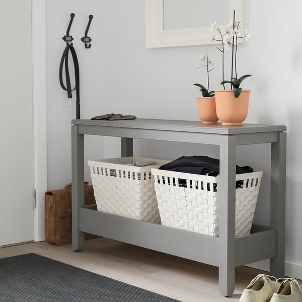 HAVSTA Consola, gris, 39 3/8x13 3/4x24 3/4 "