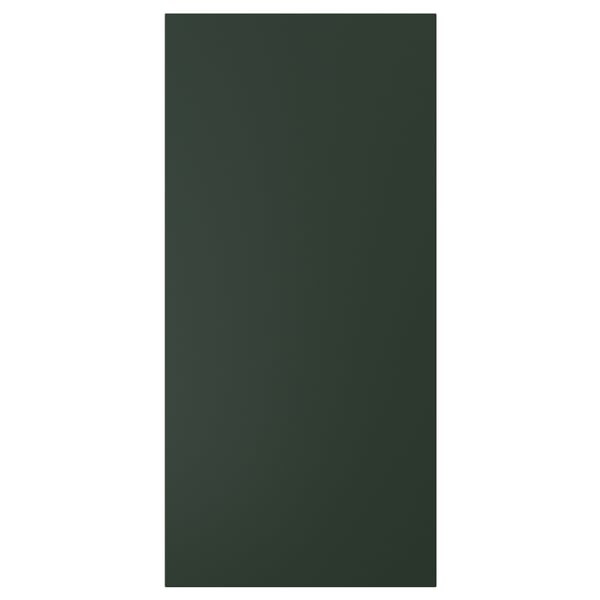 HAVSTORP Panel lateral, verde oscuro, 15x32 1/2 "