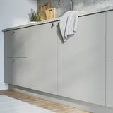 HAVSTORP Puerta, gris claro, 15x30 "