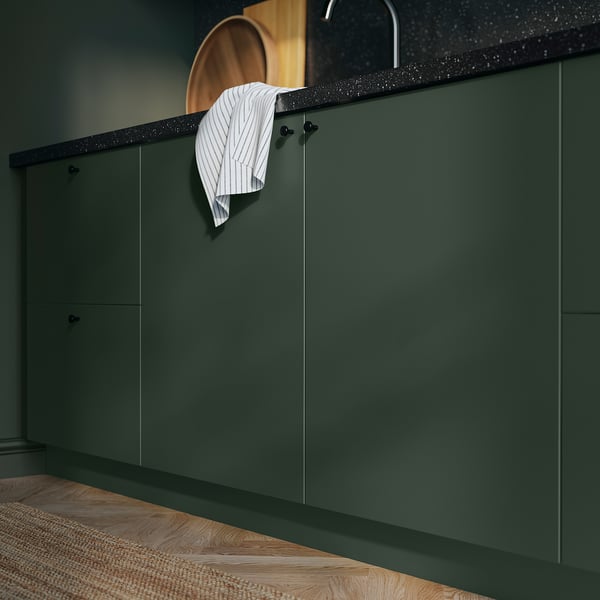 HAVSTORP Puerta, verde oscuro, 15x30 "