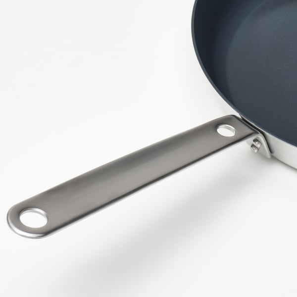 HEMKOMST Sartén, acero inoxidable/recubrimiento antiadherente, 11 "