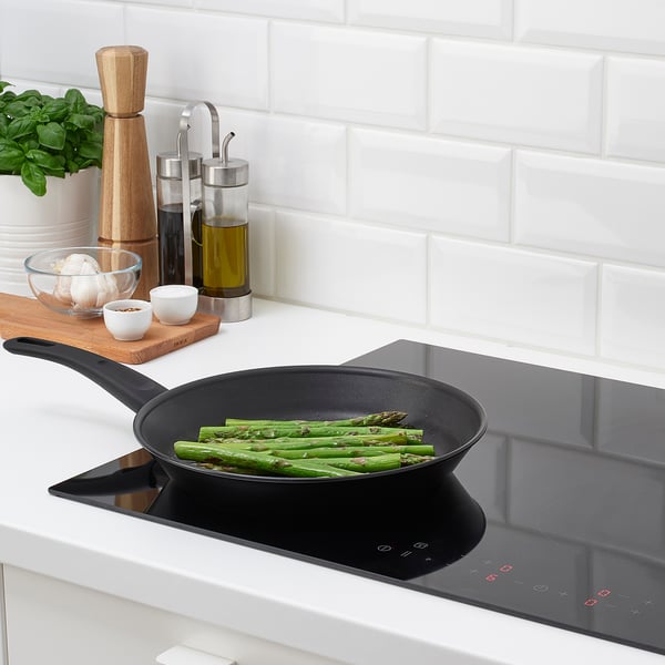 HEMLAGAD Batería de cocina, 6 piezas, negro