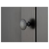 HEMNES Escritorio, negro-marrón, 47 1/4x21 5/8 "