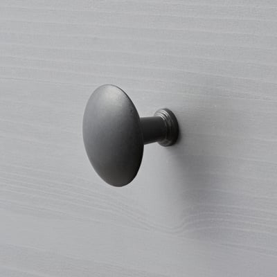 HEMNES Mueble para baño+4cajones, gris, 48 "