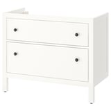 HEMNES Mueble para baño+cajones, blanco, 36x32 3/8 "