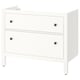 HEMNES Mueble para baño+cajones, blanco, 36x32 3/8 "