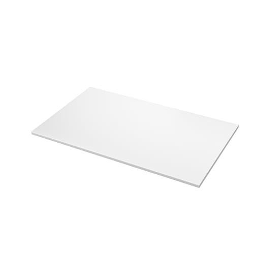 HEMTRÄSK Barra de baño, blanco/laminado, 61 1/2x34 "